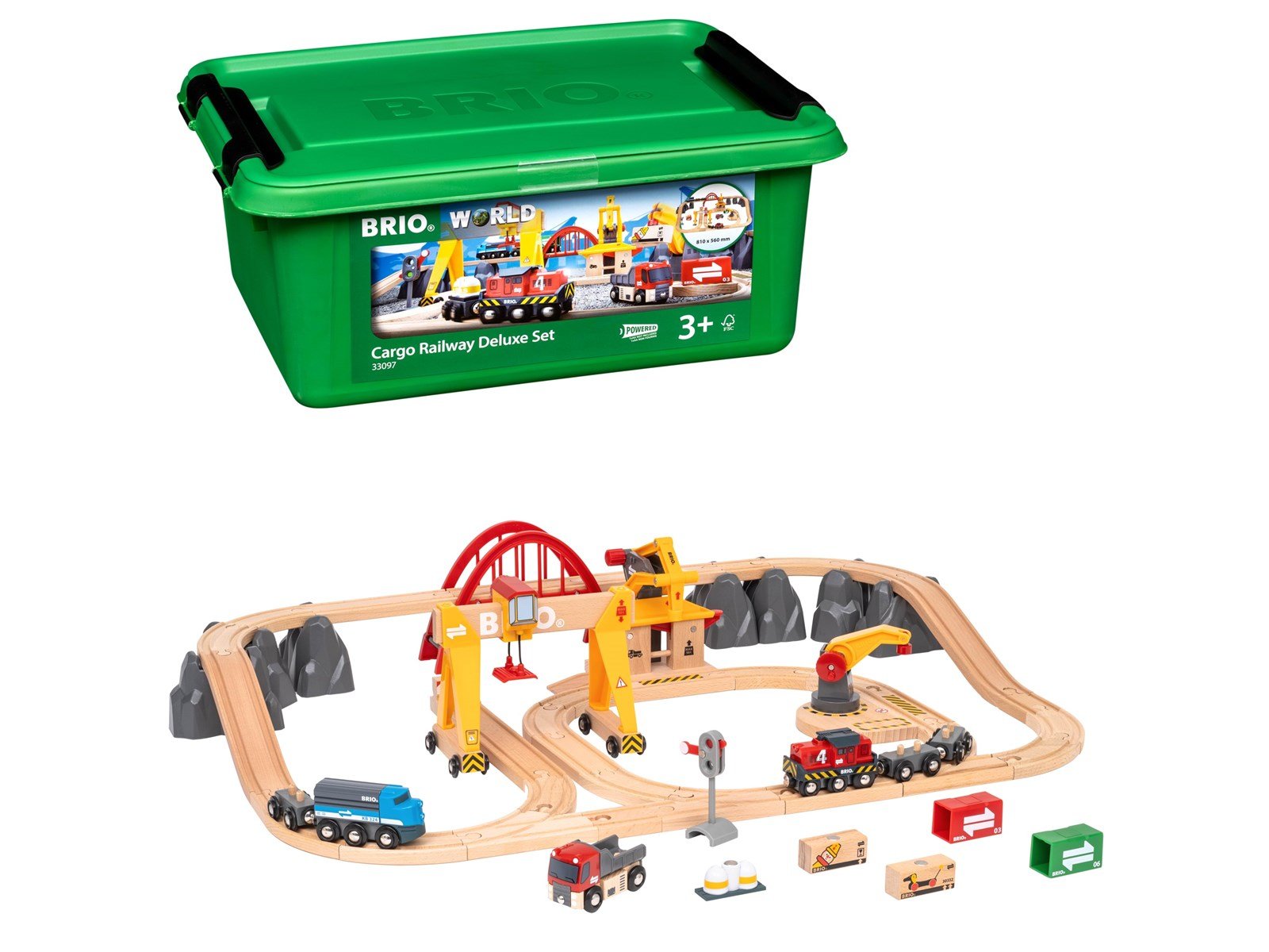 Brio Cargo Railway Deluxe Set Brio Cargo Railway Deluxe Set